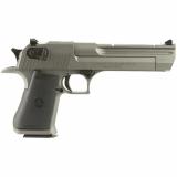 Desert Eagle MK19, Semi-automatic Pistol, 44 Magnum, 6" Barrel, Steel Frame, Tungsten Finish, Rubber Grips, Fixed Sights, 8Rd, 1 Magazine DE44CATU