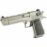 Desert Eagle MK19, Semi-automatic Pistol, 44 Magnum, 6" Barrel, Steel Frame, Tungsten Finish, Rubber Grips, Fixed Sights, 8Rd, 1 Magazine DE44CATU