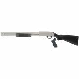 Model 590 Mariner 12 Gauge 20 Inch Plain Barrel Marinecote Finish Black Synthetic Stock 8 Round