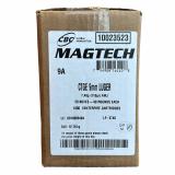 Magtech 9mm Luger 115gr Full Metal Jacket, Case of 1000 Rounds