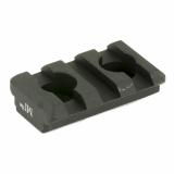 AR Handguard Rail Mount Short Rail Forearm Mount Approximate Length 1.5 Inches Black