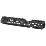 20 Series, M-LOK Handguard, 12.625", Anodized Finish, Black, Wrench Included, Fits AR Rifles MI-20XXM