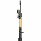 Alpha Light Mount, Fits Barrels with Diameter .580 - .700, 2.1" 1913 Rail on Each Side, Black MI-AK-01