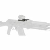 Alpha Mini Dot Mount, Picatinny, For AK Pattern Firearms, Anodized Finish, Black MI-AK-ALPHA-MDM-PIC