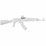 Alpha Mini Dot Mount, Picatinny, For AK Pattern Firearms, Anodized Finish, Black MI-AK-ALPHA-MDM-PIC