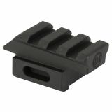 AK Picatinny Adapter, Converts AK with 5.5MM Trunion to Picatinny, Anodized Finish, Black MI-AK-PEPA-5.5