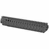 Combat Rail T-Series, Free Float Handguard, 12.625" Length, Quad Rail, Black Anodized Finish, Includes Barrel Nut and Wrench MI-CRT12.625