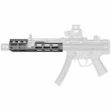 MLOK SD Handguard, Fits MP5 and Clones, Hard Coat Anodized Finish, Black MI-MP5-SD