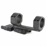 QR Ring Mount, 34MM,  Black, 1.5" Offset, Fits Picatinny Rail MI-QD34SM