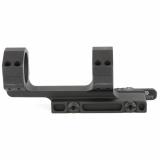 QR Ring Mount, 34MM,  Black, 1.5" Offset, Fits Picatinny Rail MI-QD34SM