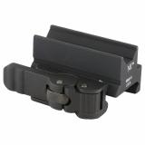 QD Optic Mount, Fits Mini Trijicon ACOG TA33, TA44, Black Finish MI-QDTAM