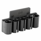Shotgun Stock Shell Holder, Fits Midwest Industries Shotgun Stock, Matte Finish, Black, Holds 5 Shells MI-SG-SHP-BUNDLE