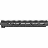 Slim Line Handguard, 15" Length, MLOK, Aluminum, Black Anodized Finish, Fits AR Rifles, Includes 5-Slot Polymer Rail MI-SLH15