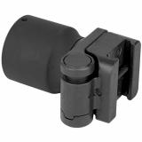 Side Folder w/ Buffer Tube Adaptor, Black, Fits Picatinny Rail MI-STAP-SF-BT