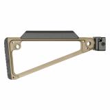 Triangle, Side Folding Stock, Anodized Finish, Flat Dark Earth, Fits Picatinny MI-TRI-SF-FDE