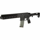 MDX 510C, Semi-automatic Rifle, SBR, 300 Blackout, 10.3" Barrel, Adjustable Gas Block, MLOK Handguard, HATEBRAKE Muzzle Booster, Anodized Finish, Black, BCM Gunfighter Grip, Maxim SCW Stock, ALG Defense Combat Trigger, Radian Raptor Charging Handle, Radi