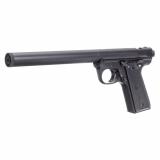 RUGER MKIV-SD Integrally Suppressed, Single Action, Semi-automatic, Metal Frame Pistol, Full Size, 22LR, 5.9" Barrel, Alloy, Blued Finish, Checkered Black Synthetic Grips, 10 Rounds, 1 Magazine MXM-48018