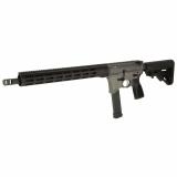 MD9, Semi-automatic Rifle, 9MM, 16" Threaded Barrel, Cerakote Finish, Urban Gray, M-Lok Compatible Handguard, B5 Bravo Stock, 33 Rounds, 1 Magazine MXM-48204