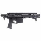 MD15, Semi-automatic, Pistol, 556NATO, 5.5" Barrel, Anodized Finish, Black, Maxim Defense HATEBRAKE, M-LOK Free Float Handguard, ALG Combat Trigger, Reptilia Grip, 20 Rounds, 1 Magazine MXM-48581