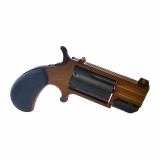 Pug, TALO Edition, Single Action, Revolver, 22 WMR, 1" Barrel, PVD Finish Frame, Dusk, Cerakote Finish, Black Cylinder, Black Rubber Grips, Fixed Sights, 5 Rounds NAA-PUG-DUSK