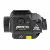 TCM-550XL-GL, Compact Weapon-Mounted Light w/Green Laser, 550 Lumens, 4,612 Candela, Black, 2.5 Hours of Runtime, IP-X7 Waterproof TCM-550XL-GL