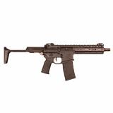 Gen 4, Semi-automatic, Short Barreled Rifle, 300 Blackout, Black Finish, Q Collapsible Stock, 8"  Stainless Steel Barrel, 1:7 Twist, Q Cherry Bomb Muzzle Brake And Bolt Carrier Group, Geissele SD-E Trigger And Charging Handle, NHR 7" MLOK Rail, Magpul MB