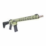 Gen 4, Semi-automatic, AR, 223REMINGTON/556NATO, 16" Barrel, M-Lok Handguard, Green, Magpul MOE SL Stock, Magpul MBUS Pro Sights, 30 Rounds 02000563-BG