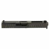 DM Slide, Noveske Barrel, DLC Finish, Black, Direct Mount Optics Ready, For Glock 17 Gen 3, Includes Noveske End Plate, Cover Plate w/Rear Sight, Front Sight 03002704