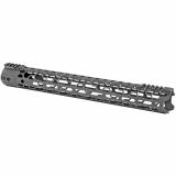 O2 Lite Forend, 17.5", Black, M-LOK, Fits AR-10 F-17-ML-O2-308-2.06