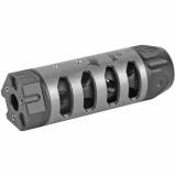 Atlas 6.5, Muzzle Brake, 6.5MM or 6MM Calibers, 5/8-24 Threaded, Stainless Steel MB-ATLAS-6.5