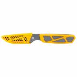 Razor APX, Fixed Blade Knife, Plain Edge, 3" Blade Length, Includes (1) Saw, (3) Drop point Blades, (2) Caping Blades, (1) Gutting Blade, Matte Finish, Orange Titanium Coated Removeable Blade Storage Scales APXS30-6C