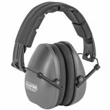 Champion Slim Passive Ear Muff 21dB Noise Reduction Black