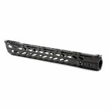 Lo-Pro Free Float Slope Nose Qual Rail With M-LOK 15 Inch Mil-Spec Finish