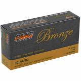 Bronze Line .32 ACP 60 Grain Jacketed Hollow Point