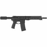 Minuteman, 223 Rem/556NATO, 10.5" Barrel, Anodized Finish, Black, Standard AR Pistol Tube, Ambi Safety Selector, 30 Rounds, 3.5lb Match Grade Trigger, 9" Renegade M-LOK Handguard, Ambi Strike Eagle Charging