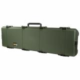 Model iM3300 Double Rifle Hard Case Lockable With In-Line Wheels Olive Drab