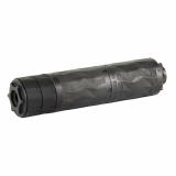 BDE 9mm, Suppressor, 9mm, Cerakote Finish, Black, Titanium, Fits Universal 1.125-28 TPI Mounts BDE-9
