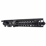MK114 Mod 2-M, Upper Receiver, 223 Wylde, 14.5" Barrel, No Muzzle Device, Anodized Finish, Black, MLOK Handguard, Long Stroke Piston System, Adjustable Gas System, Fits AR-15 MK1-M2U-223-14-NC