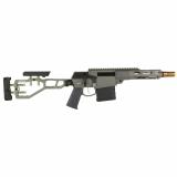 The Fix, Bolt Action, Short Barrel Rifle, 8.6 Blackout, 8" Threaded Barrel, M18-1.5, Clear Anodized Finish, Black, Folding and Adjustable Stock, Two Stage Trigger, Free FLoat Q-Sert Handguard, Right Hand, 10 Rounds, 1 Magazine, Product Finishes, Shade Va