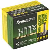 High Terminal Performance, 38 Special, 110 Grain, Semi Jacketed Hollow Point, 20 Round Box RTP38S16A