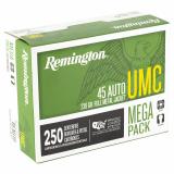 UMC .45 ACP 230 Grain Metal Case 250 Pack