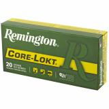 Core Lokt, 300 Remington Short Action Ultra Mag, 165 Grain, Pointed Soft Point, 20 Round Box 27954