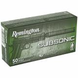Subsonic, 45 ACP, 230 Grain, Flat Nose Enclosed Bullet, 50 Round Box 28428