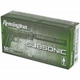 Subsonic, 45 ACP, 230 Grain, Flat Nose Enclosed Bullet, 50 Round Box 28428