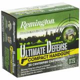 Ultimate Defense Compact Handgun .380 ACP 102 Grain Brass Jacketed Hollow Point