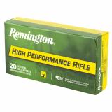 Remington, High Performance Rifle, 308 Winchester, Pointed Soft Point, 180 Grain, 20 Round Box R21473