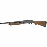 870 Tactical, Pump, 12 Gauge, 3" Chamber, 18.5" Barrel, Matte Blued Finish, Black, Cylinder Choke, Hardwood Stock, 5 Rounds R25559