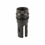 R3 Flash Mitigation System, Flash Hider, M18x1.5 Tead Pitch, 7.62mm, Matte Finish, Black FH010