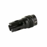 R3 Flash Mitigation System, Flash Hider, For SR25, 3/4x24 Thread Pitch, Matte Finish, Black FH015
