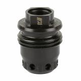 M2 Muzzle Brake, 1/2X28 Thread Pitch, 1.5oz, 1.3" Length, Anodized Finish, Black MB014